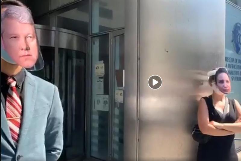 Protest clasare dosar 10 august, Foto: Captura Facebook