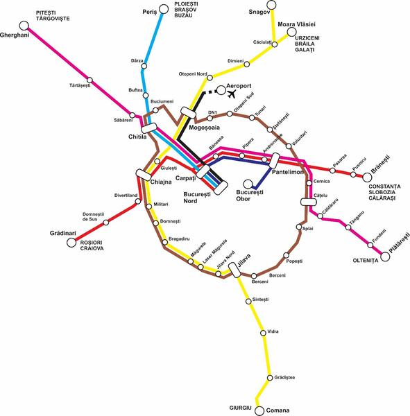 Trenul metropolitan Bucuresti, Foto: Ministerul Transporturilor