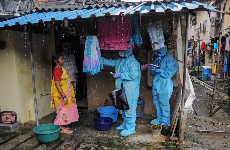 Testare coronavirus in Mumbai, Foto: SOPA Images / ddp USA / Profimedia