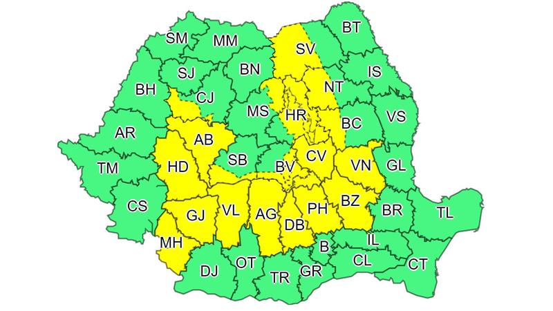 Avertizare meteo, Foto: ANM