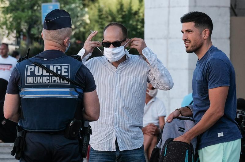 Franta, masca obligatorie, Foto: - / Xinhua News / Profimedia