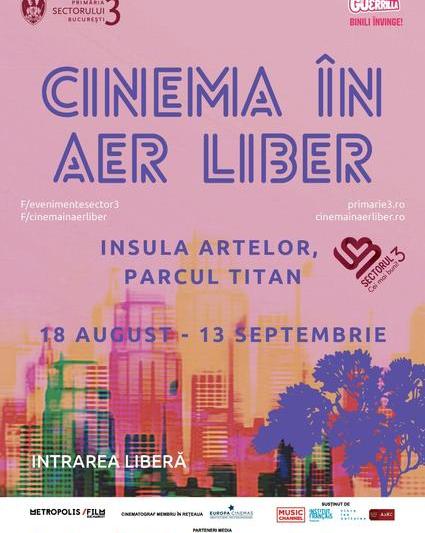 Cinema în Aer Liber 2020, Foto: Afis