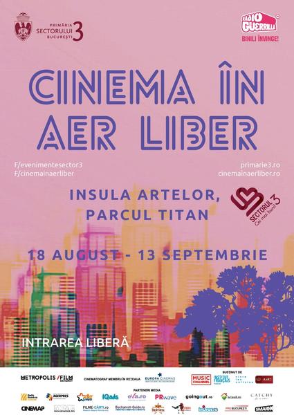 Cinema în Aer Liber 2020, Foto: Afis