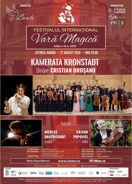 Kamerata Kronstadt la Vara Magica, Foto: Afis concert