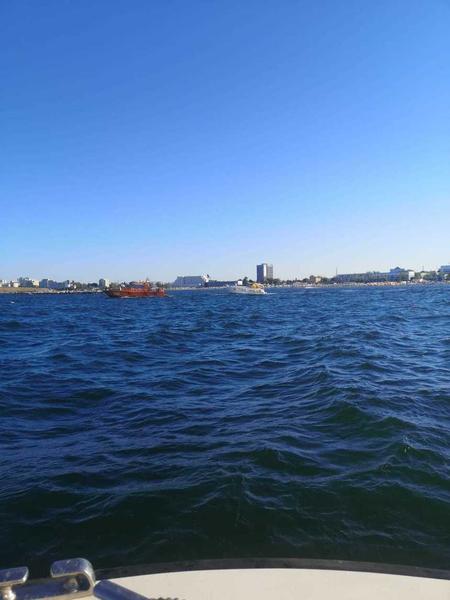 ambarcațiune in pericol de scufundare, Foto: ISU Dobrogea