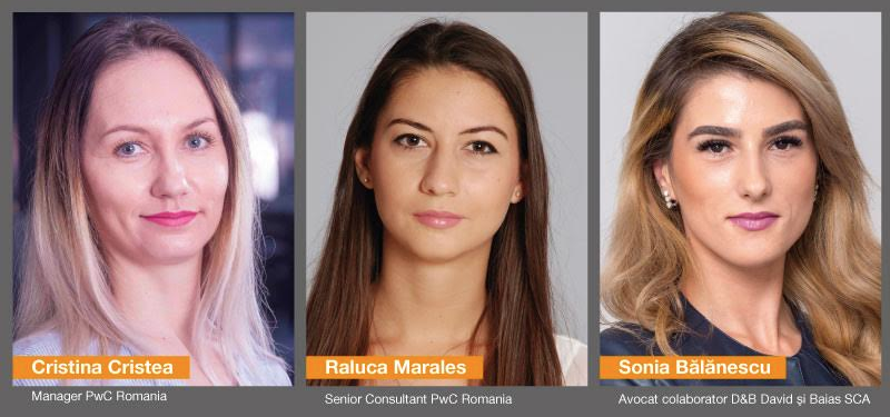 Cristina Cristea, Raluca Marales, Sonia Bălănescu, Foto: PwC România