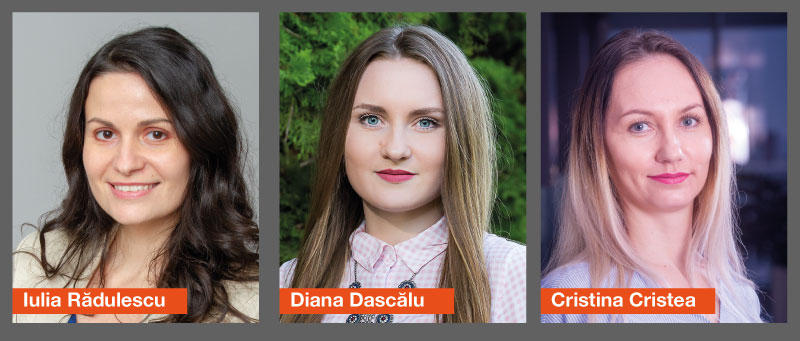 Iulia Rădulescu, Diana Dascălu, Cristina Cristea, Foto: PwC România