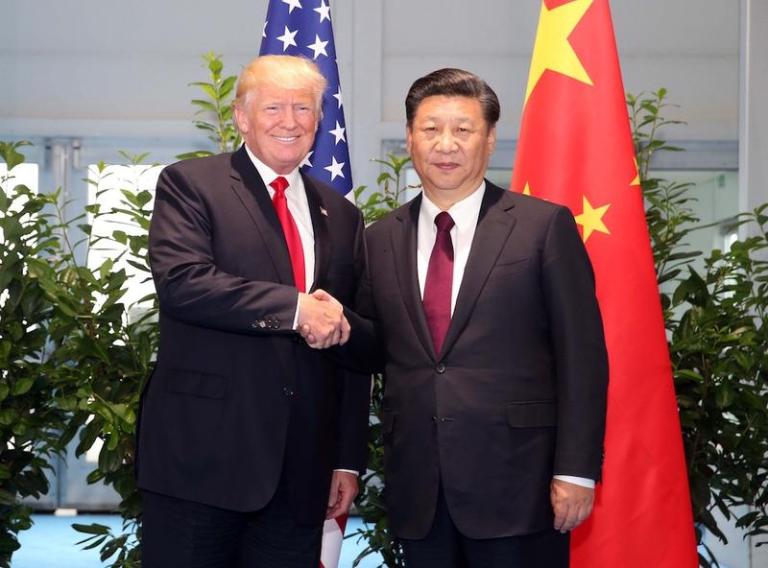 Donald Trump si Xi Jinping la Summitul G20, 2017, Foto: Xinhua / Eyevine / Profimedia