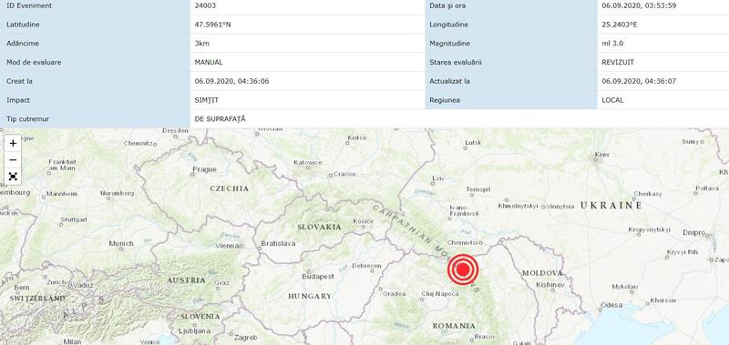 Cutremur Suceava, Foto: INFP