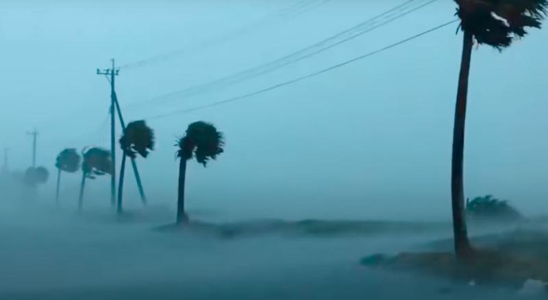 Ciclonul Haishen, Foto: Captura YouTube