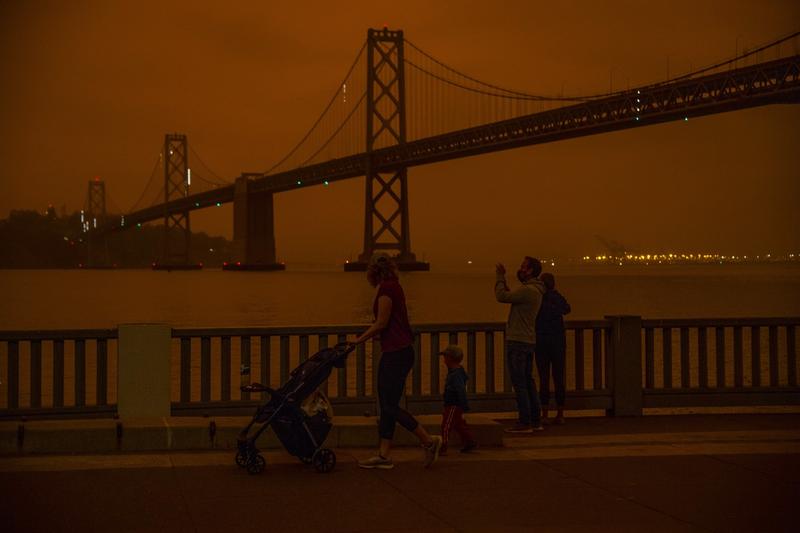 San Francisco, cer apocaliptic, Foto: TERRY SCHMITT / UPI / Profimedia