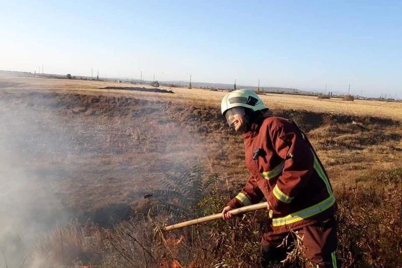 Incendiu de vegetatie, Foto: Facebook/ ISU Prahova