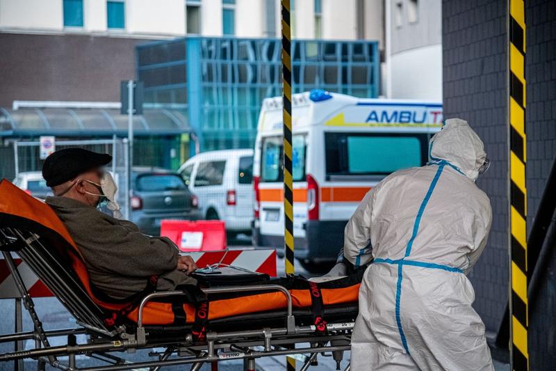 Spital Covid in Lombardia, Italia, Foto: Profimedia Images