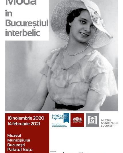 "Moda în Bucureștiul interbelic", Foto: Afis expozitie