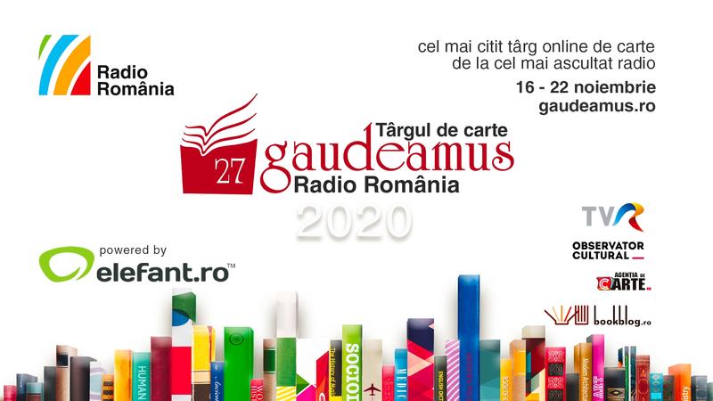 Târgul de carte Gaudeamus Radio România, editie online, Foto: Afis