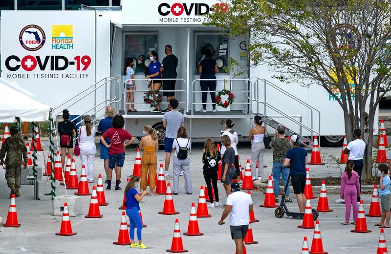 Testare coronavirus in SUA, Foto: Miami Herald/TNS/ABACA / Abaca Press / Profimedia