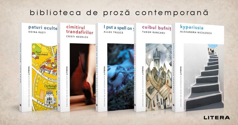 Colectia Biblioteca de Proză Contemporană , Foto: Editura Litera