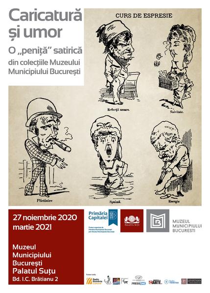 Expozitie caricaturi, Foto: Muzeul Municipiului Bucuresti