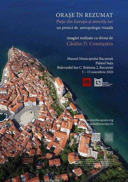 Expo: Orașe în rezumat. Piețe din Europa și istoriile lor, Foto: Afis