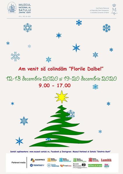 Evenimentul Am venit să colindăm "Florile Dalbe", Foto: Muzeul Satului