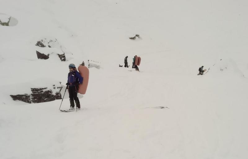 Avalansa, Foto: Salvamont Sibiu