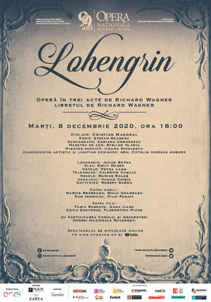 Lohengrin, de Richard Wagner, Foto: Afis spectacol