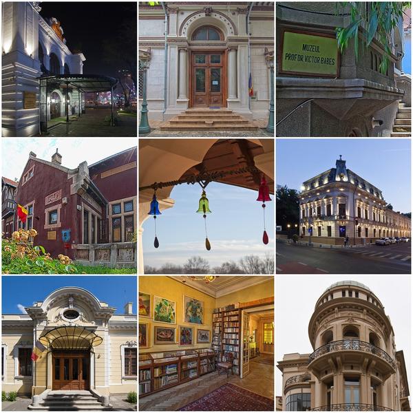 Colaj imagini muzee MMB, Foto: Muzeul Municipiului Bucuresti