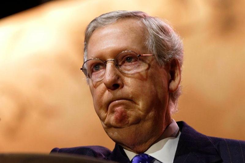 Liderul senatorilor republicani, Mitch McConnell, Foto: Trevor Collins / Alamy / Profimedia Images