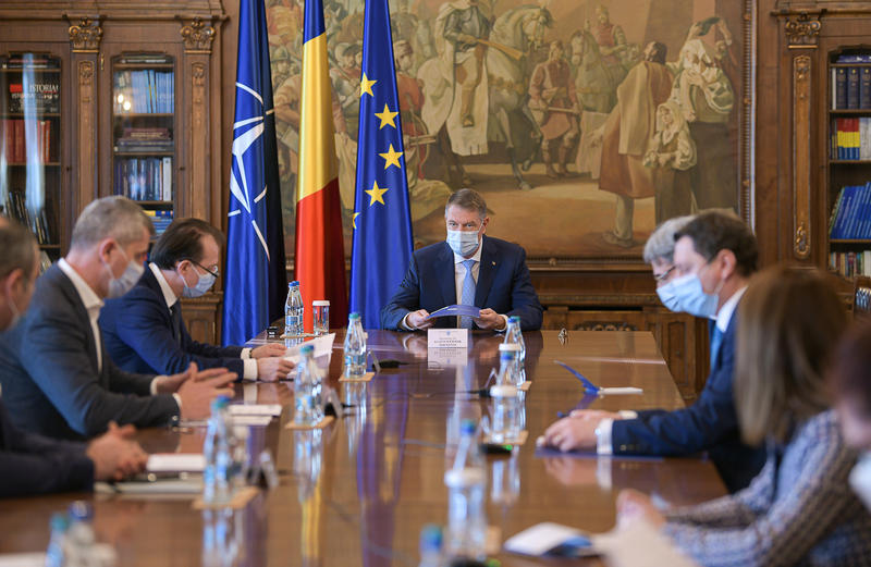 Intrunire de lucru la Cotroceni, Foto: Presidency.ro