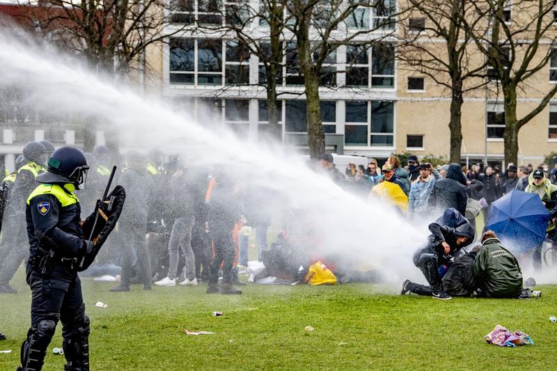 Protest Olanda, Foto: Robin Utrecht / Shutterstock Editorial / Profimedia