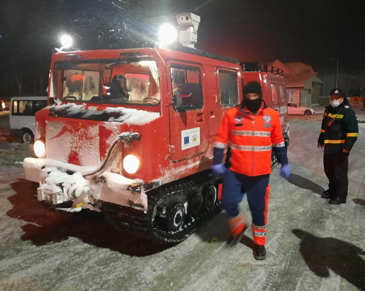 Interventie viscol, Foto: IGSU