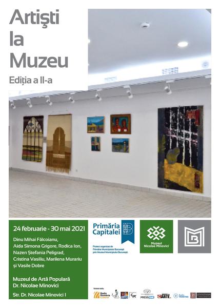 Expozitia "Artisti la Muzeu", Foto: Afis