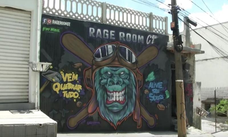 Rage Room Brazilia, Foto: Captura YouTube