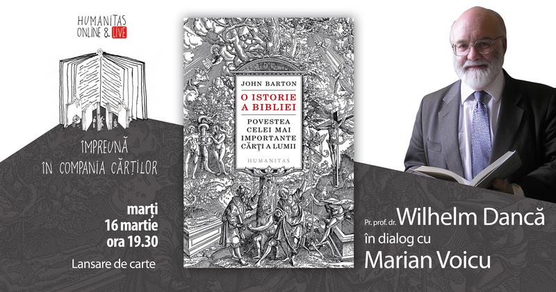 O istorie a Bibliei. Povestea celei mai importante cărți a lumii, de John Barton , Foto: Humanitas