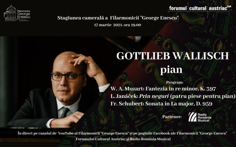 Gottlieb Wallisch: Credite foto Marisa Vranjes, Foto: Forumul Cultural Austriac