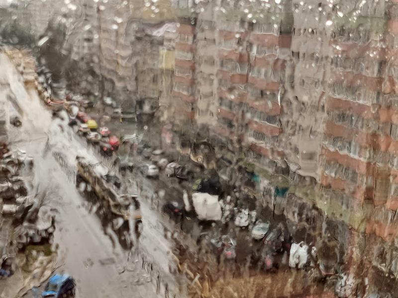 Ploaie în oraș, Foto: HotNews.ro / Victor Cozmei