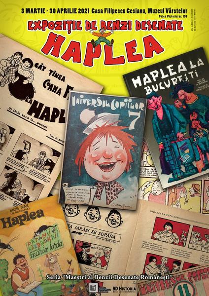 Haplea - bandă desenată interbelică, Foto: Muzeul Municipiului Bucuresti