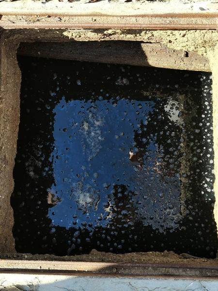 Apă roșie în canalizare, Foto: Garda de Mediu Prahova