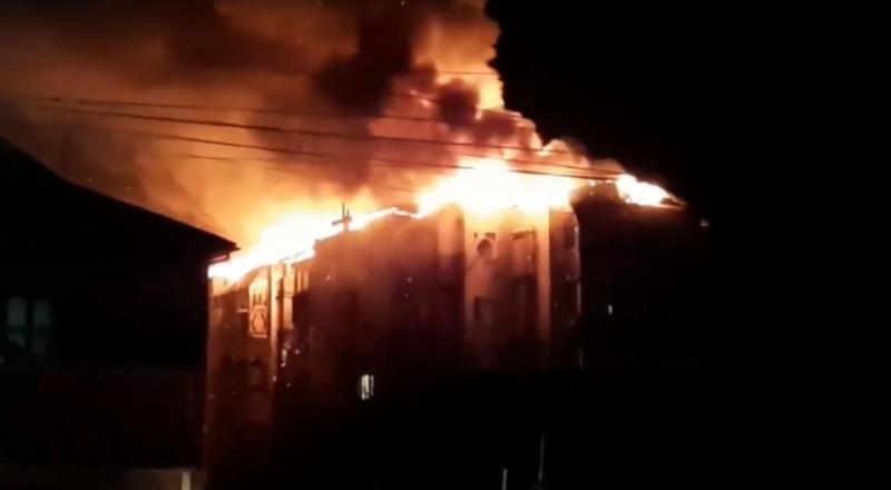 Incendiu, Foto: Captura YouTube