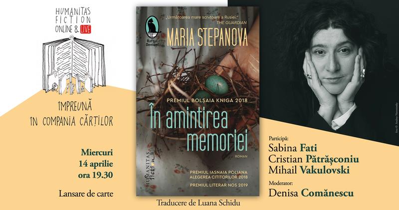 In amintirea memoriei, de Maria Stepanova , Foto: Humanitas