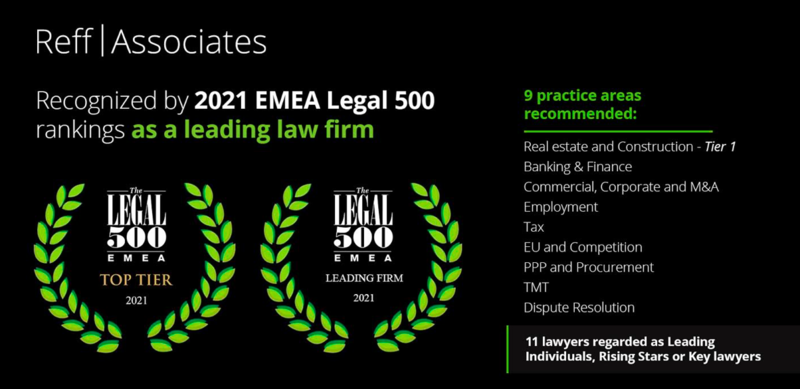 Legal 500 EMEA 2021, Foto: Deloitte si Reff&Asociatii