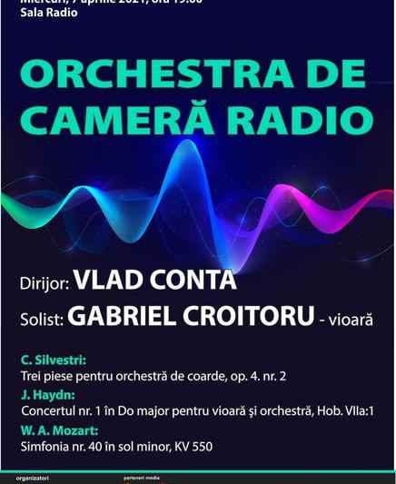 Concert Sala Radio 7 aprilie 2021, Foto: Orchestrele si Corurile Radio