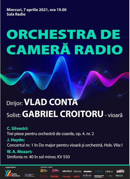 Concert Sala Radio 7 aprilie 2021, Foto: Orchestrele si Corurile Radio