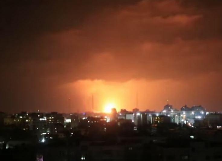 Gaza, sub bombardament israelian, Foto: YouTube