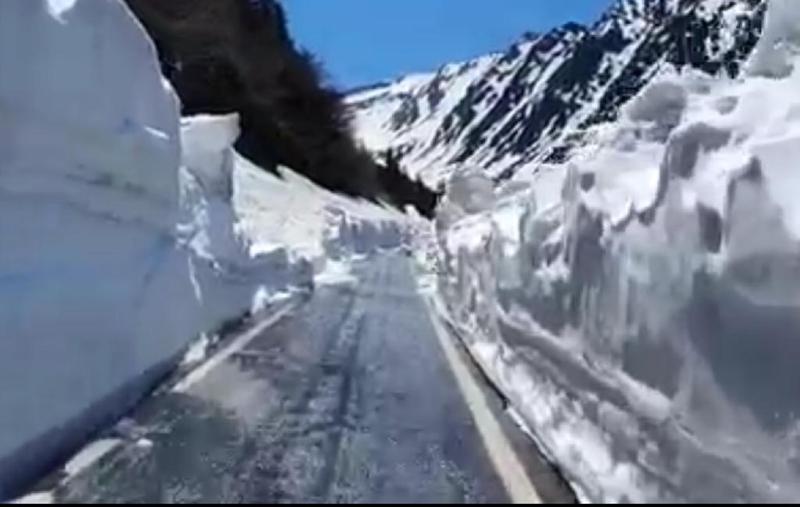 zapada de pe Transfagarasan, Foto: Captura