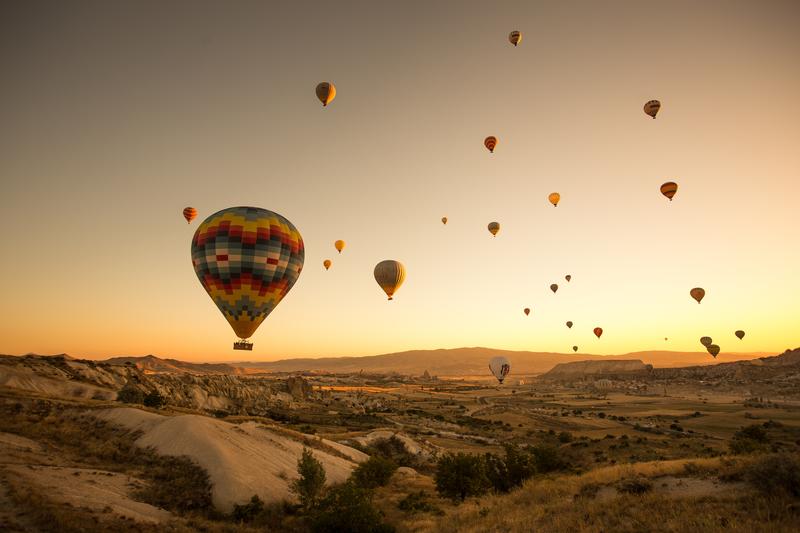 Baloane cu aer cald in Cappadocia, Foto: freepik.com