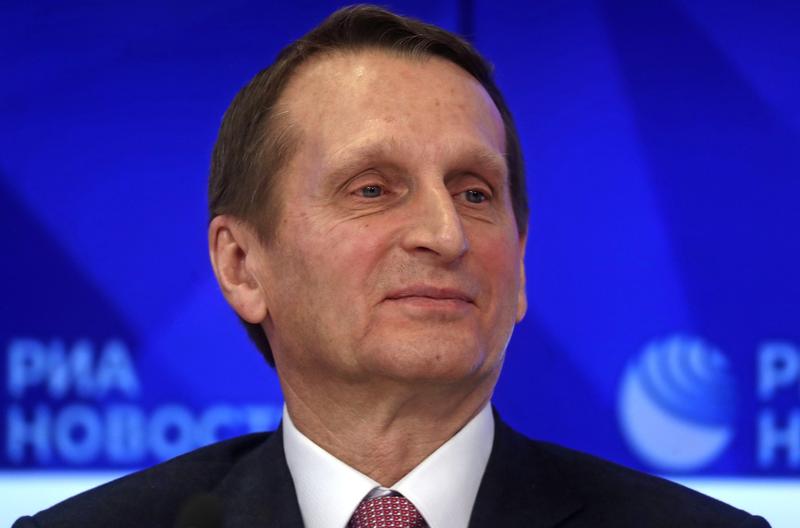 Sergei Naryshkin, șeful serviciului de informatii externe din Rusia, Foto: Sergei Fadeichev / TASS / Profimedia Images