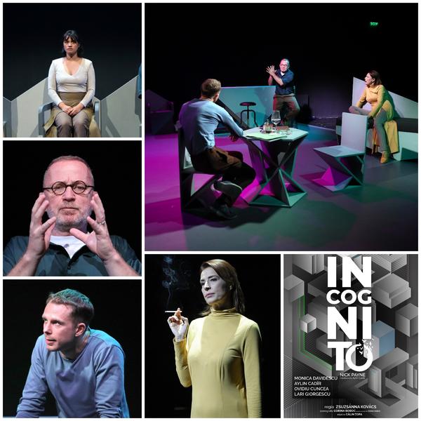 Spectacolul Incognito - colaj foto de Florin Ghioca, Foto: TNB