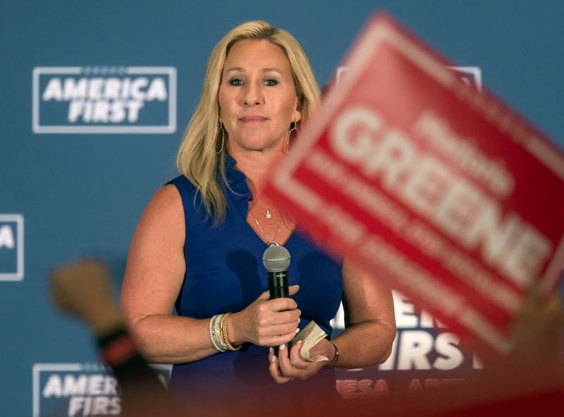 Reprezentanta republicana Marjorie Taylor Greene, Foto: Brian Cahn / Zuma Press / Profimedia Images