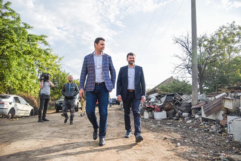 Tanczos Barna si Octavian Berceanu, Foto: Facebook/ Ministerul Mediului - Romania